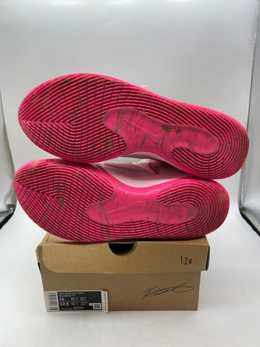Nike KD 12 Aunt Pearl 11 (Moderately Worn Pre-Owned) - Image 7