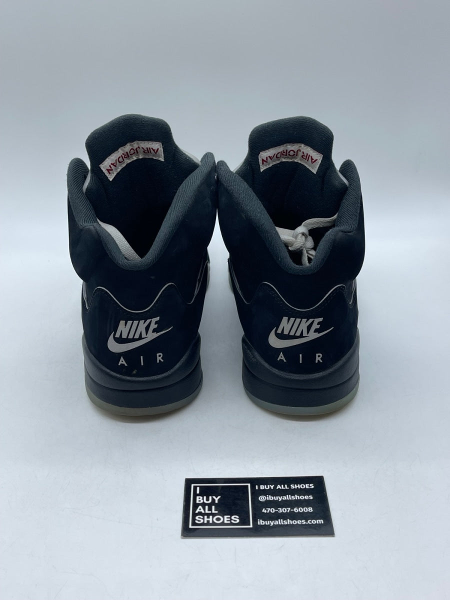 Jordan 5 Retro OG Black Metallic Reimagined 11.5 (Moderately Worn Pre-Owned) - Image 3