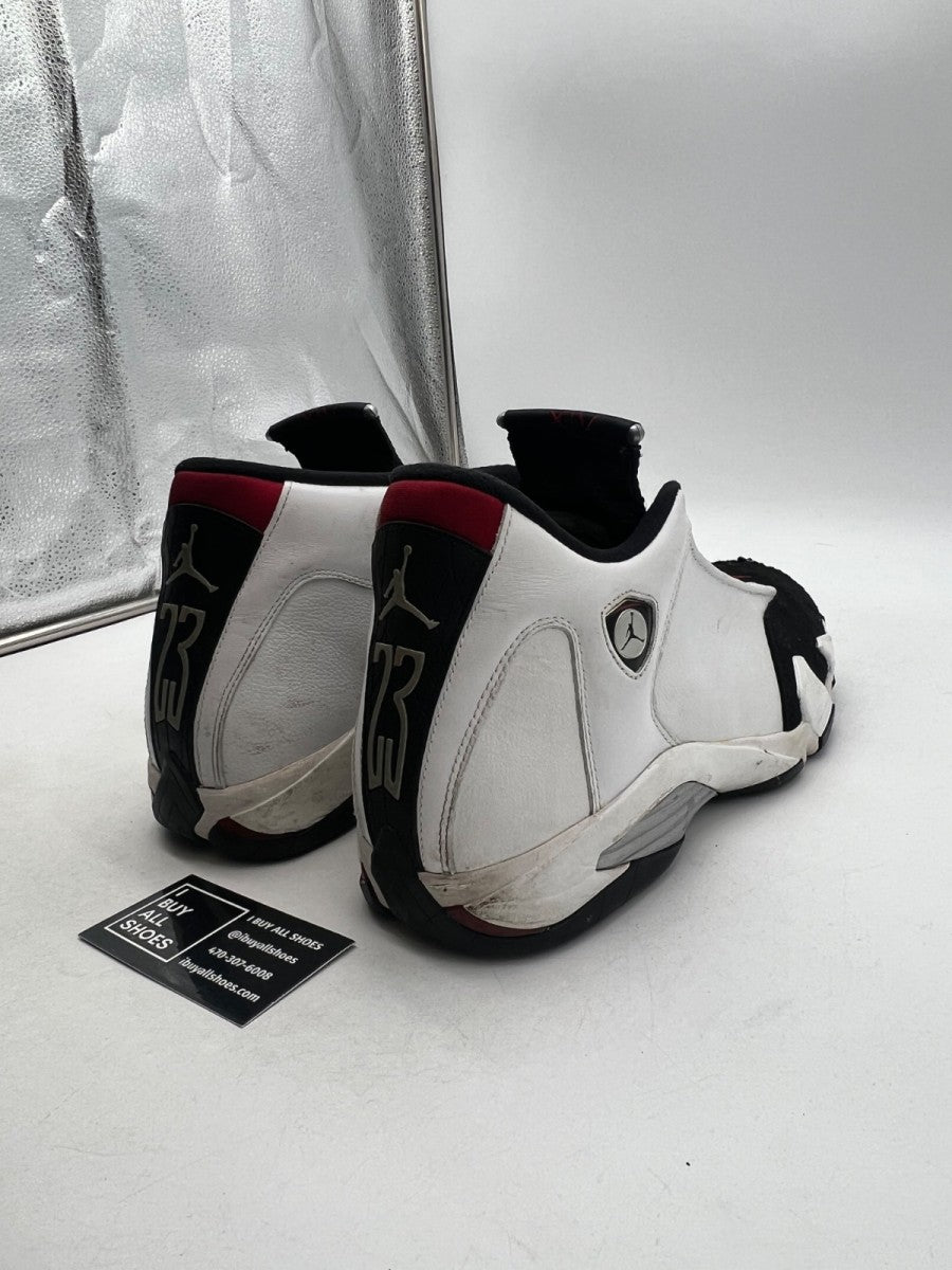 Jordan 14 Retro Black Toe (2014) 13 (Heavily Worn Pre-Owned) - Image 5