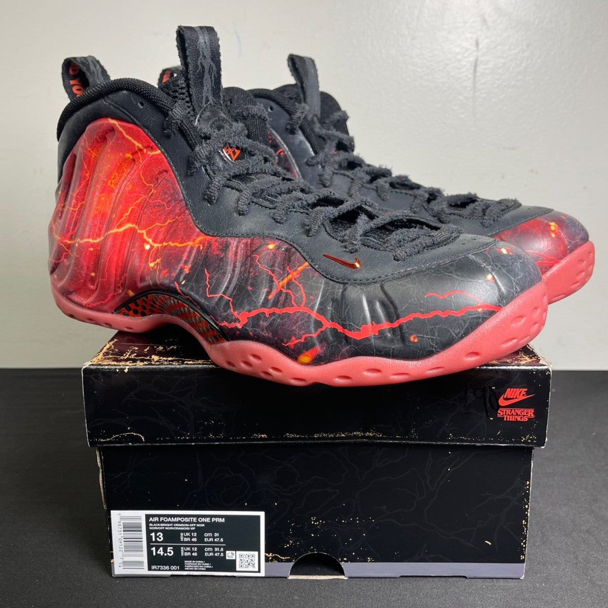 Nike Air Foamposite One Stranger Things (Size 13) - Image 1