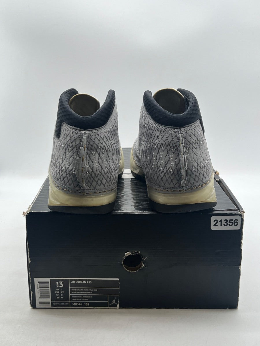 Jordan 23 White Stealth 13 (Moderately Worn Pre-Owned) - Image 5