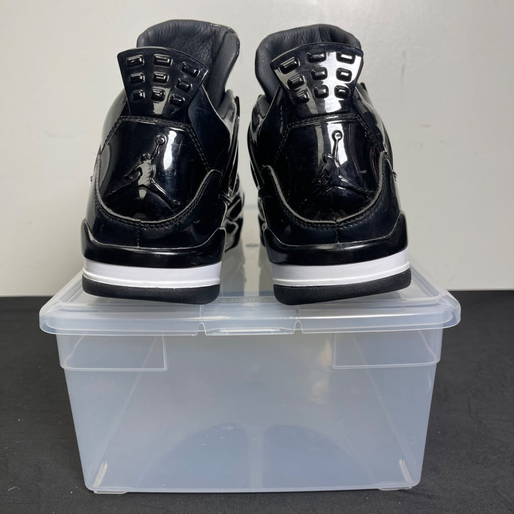 Jordan 4 Retro 11Lab4 Black 9.5 (Moderately Worn Pre-Owned)JordanBlack/White - Image 4