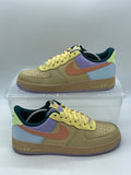 Nike Air Force 1 Low '07 Sesame Hydrangeas Soft Yellow Apricot Agate (Size 11.5) - Image 1