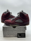 Jordan 5 Retro Burgundy (2023) 10 (Lightly Worn Pre-Owned) - Image 1