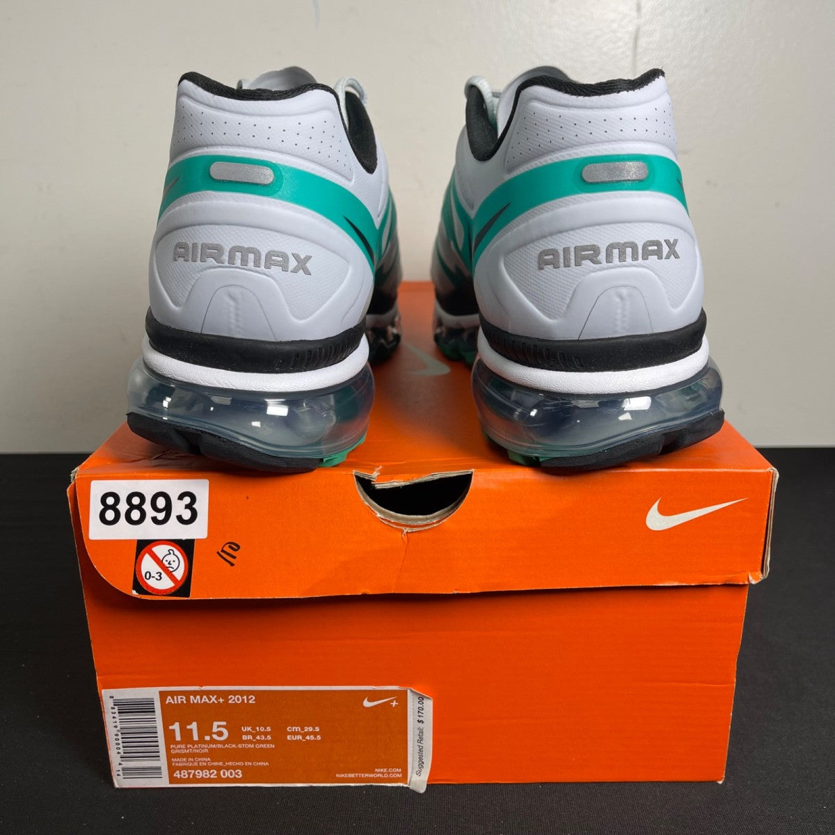 Nike Air Max+ 2012 (Size 11.5) - Image 4