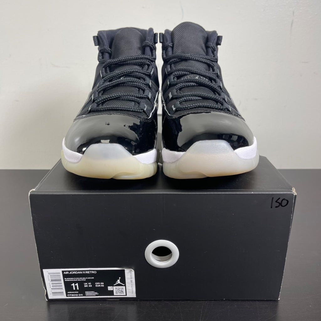 Jordan 11 Retro Jubilee 25th Anniversary 11 (Moderately Worn Pre-Owned)JordanBlack/Multi-Color-White-Multi-Color - Image 2