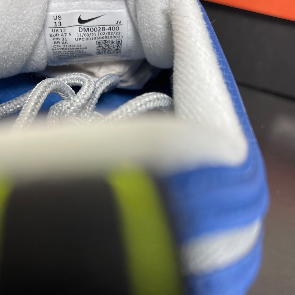 Nike Air Max 97 OG Atlantic Blue Voltage Yellow 13 (Moderately Worn Pre-Owned)NikeAtlantic Blue/Metallic Silver/Black/Voltage Yellow - Image 6