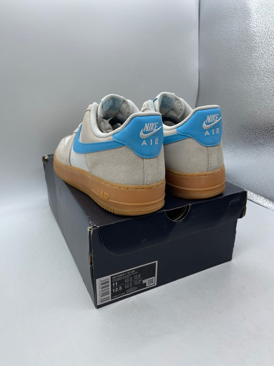Nike Air Force 1 Low '07 LV8 Phantom Baltic Blue 11 (Moderately Worn Pre-Owned) - Image 4