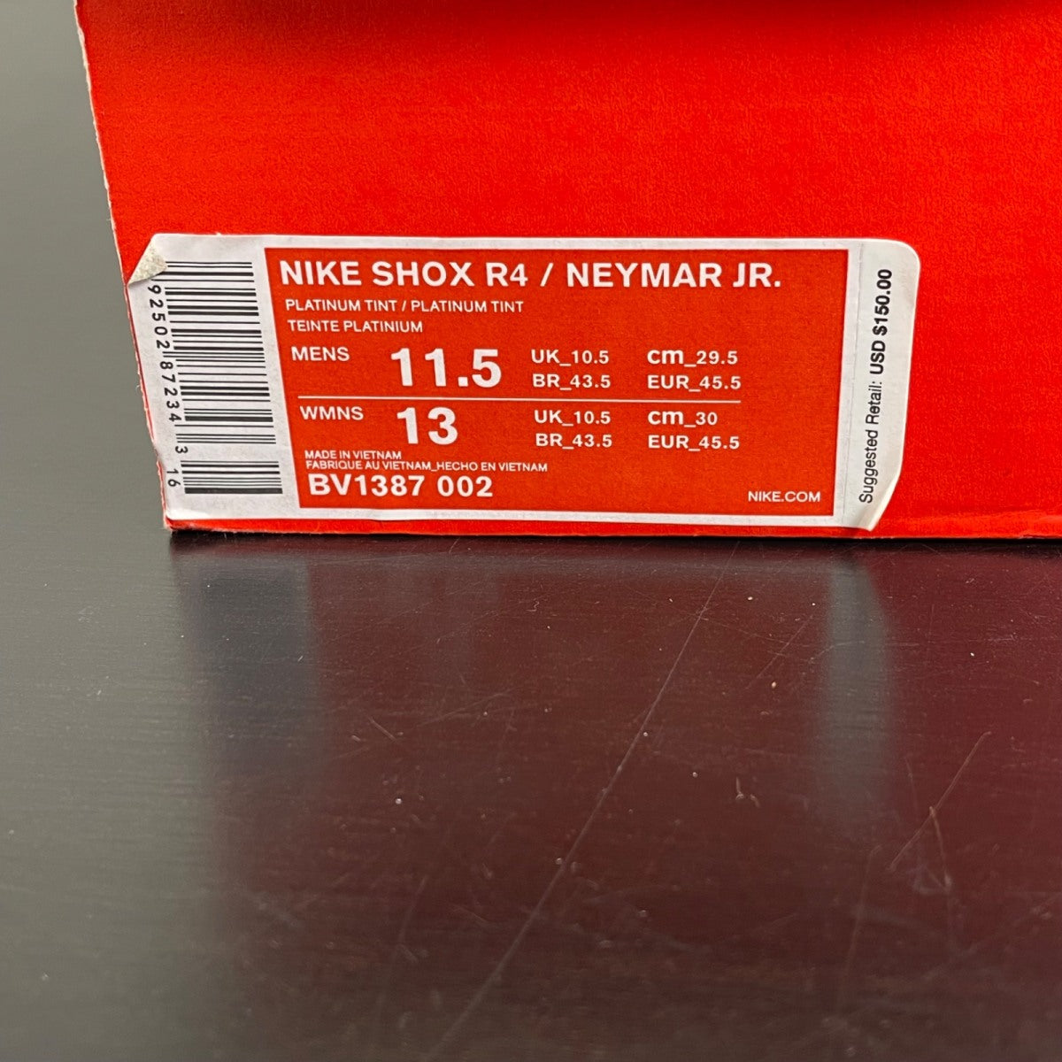 Neymar Jr. x Nike Shox R4 'Platinum Tint' (Size 11.5) - Image 7
