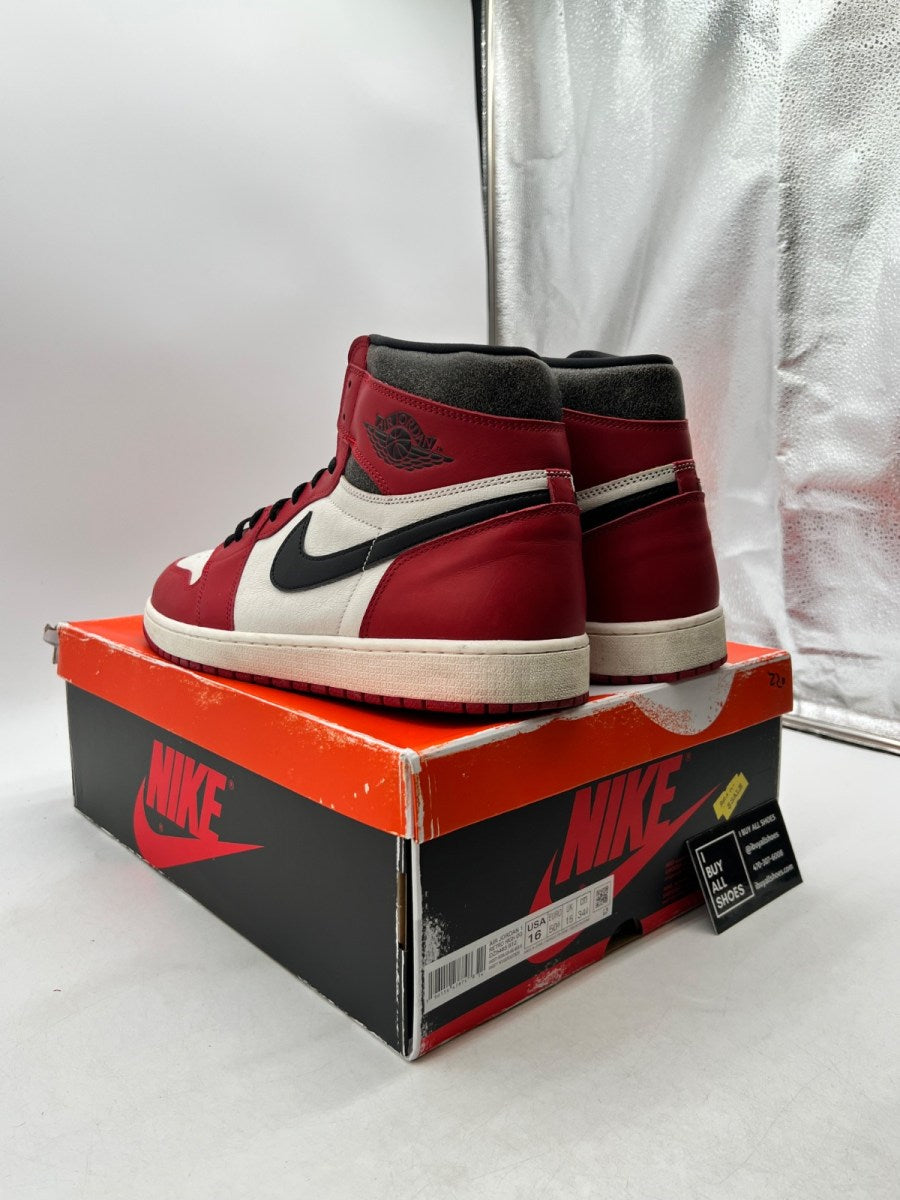 Jordan 1 Retro High OG Chicago Lost and Found 16 (Lightly Worn Pre-Owned) - Image 4