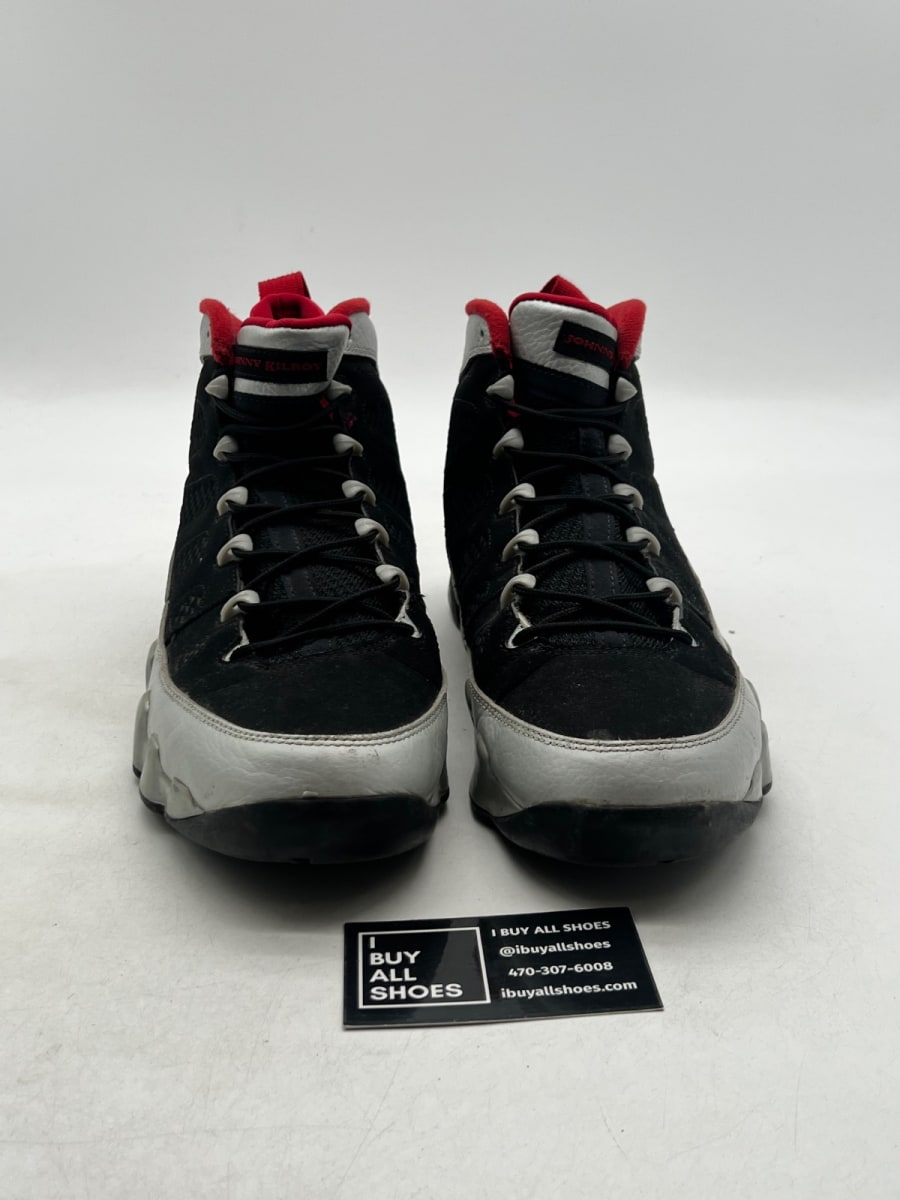 Jordan 9 Retro Johnny Kilroy 10.5 (Heavily Worn Pre-Owned) - Image 2