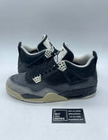 Jordan 4 Retro Fear Pack (2013) 11 (Heavily Worn Pre-Owned)JordanBlack/White-Cool Grey-Pure Platinum - Image 1