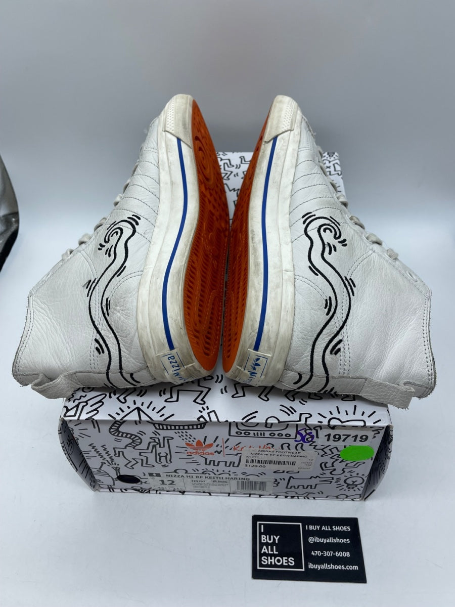 Keith Haring x adidas Nizza High RF 'Pop Art' 12 (Moderately Worn Pre-Owned) - Image 6
