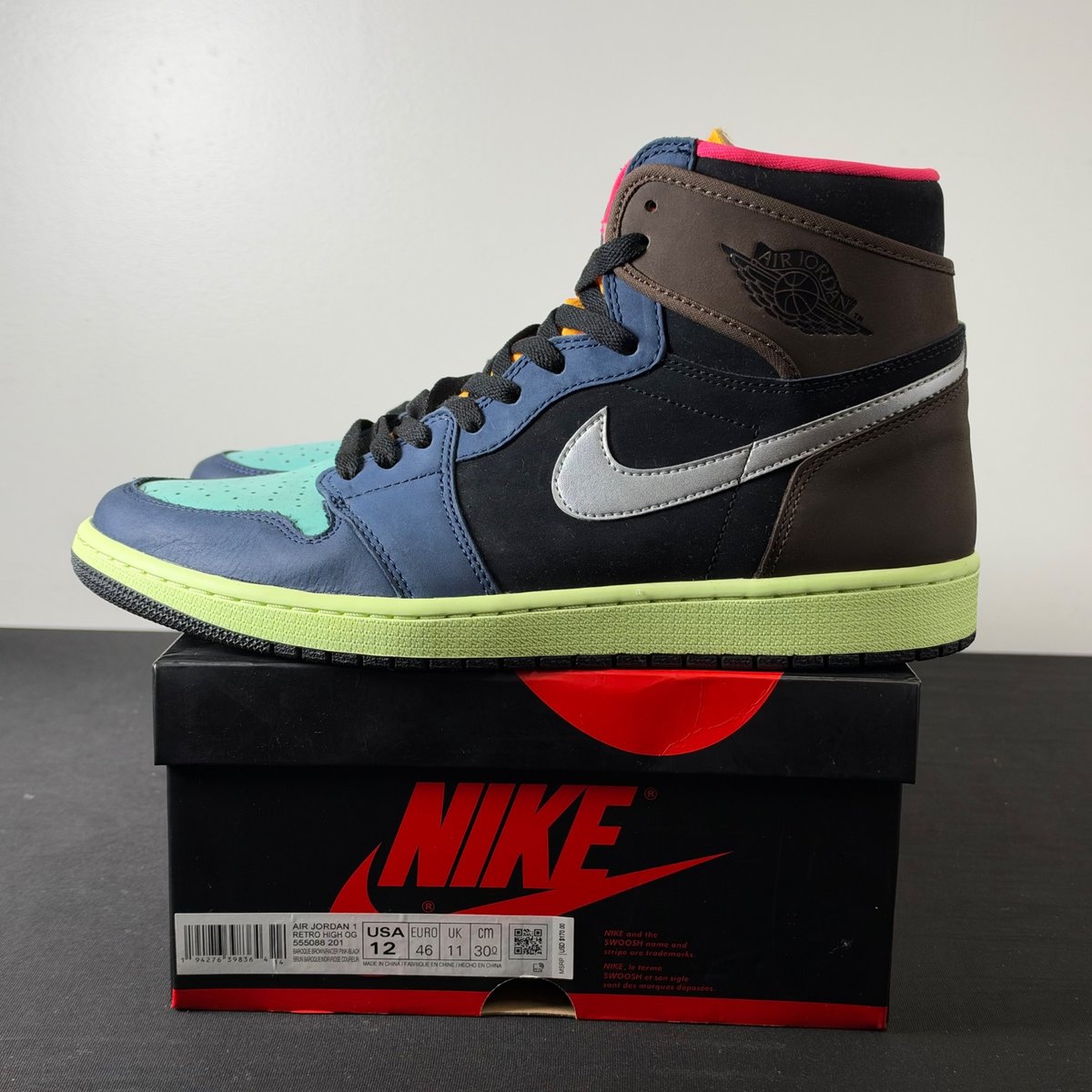 Jordan 1 Retro High Tokyo Bio Hack (Size 12) - aux