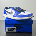 Jordan 1 Retro Low OG Game Royal 11 (Lightly Worn Pre-Owned)JordanWhite/Black/Game Royal - Image 1
