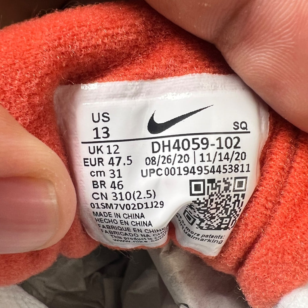 Nike Air Max 1 Martian Sunrise 13 (Lightly Worn Pre-Owned)NikeWhite/Martian Sunrise-Wolf Grey-Black - Image 7
