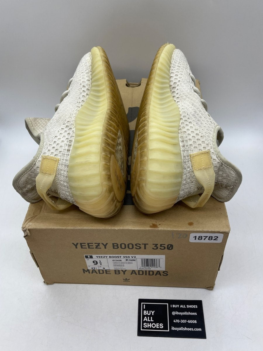 adidas Yeezy Boost 350 V2 Light 9.5 (Heavily Worn Pre-Owned) - Image 6