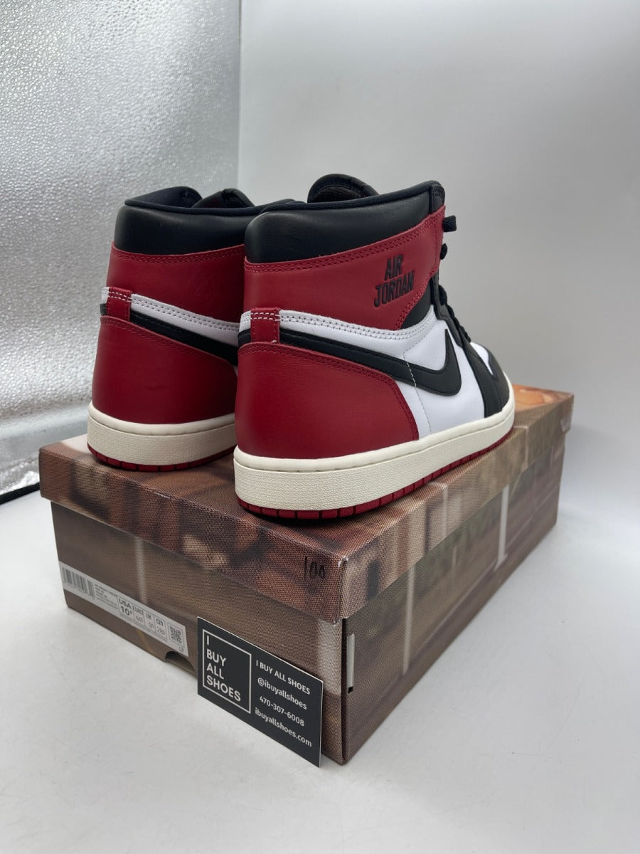 Jordan 1 Retro High OG Black Toe Reimagined 10.5 (Lightly Worn Pre-Owned) - Image 5
