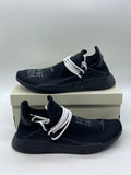 adidas NMD Hu Pharrell Black 11 (Moderately Worn Pre-Owned)adidasCore Black/Core Black/Core Black - Image 1