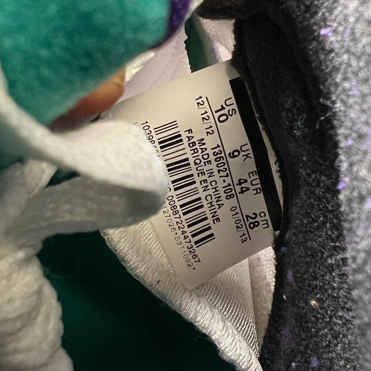 Jordan 5 Retro Grape (2013) (Size 10) - Image 6
