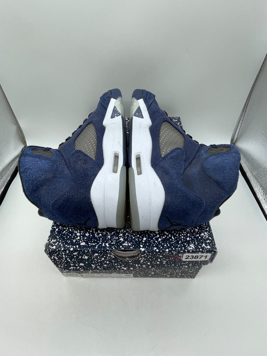 Jordan 5 Retro Midnight Navy 8 (Moderately Worn Pre-Owned)JordanMidnight Navy/Black/Football Grey - Image 6