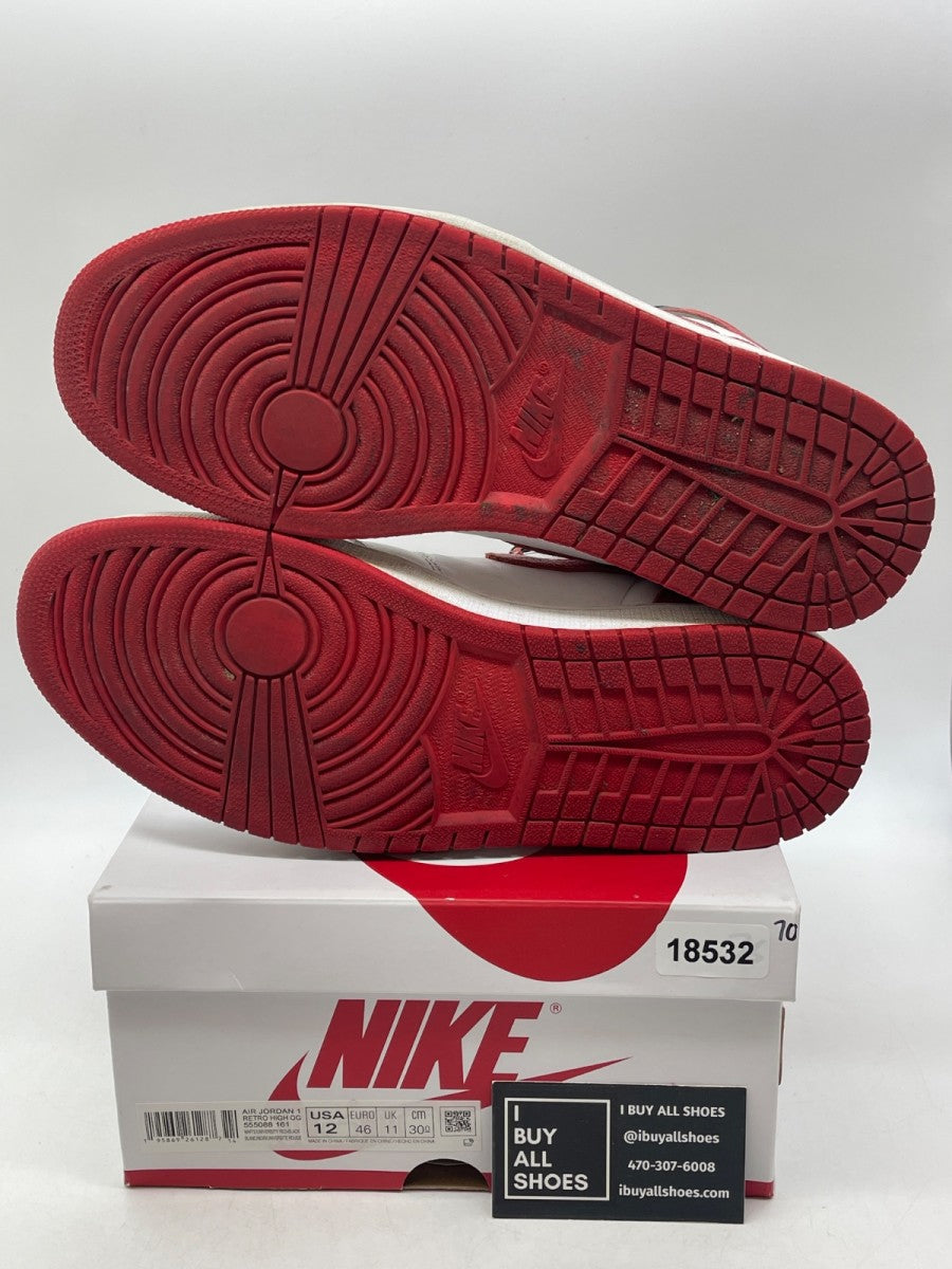 Jordan 1 Retro High OG Heritage 12 (Heavily Worn Pre-Owned) - Image 7