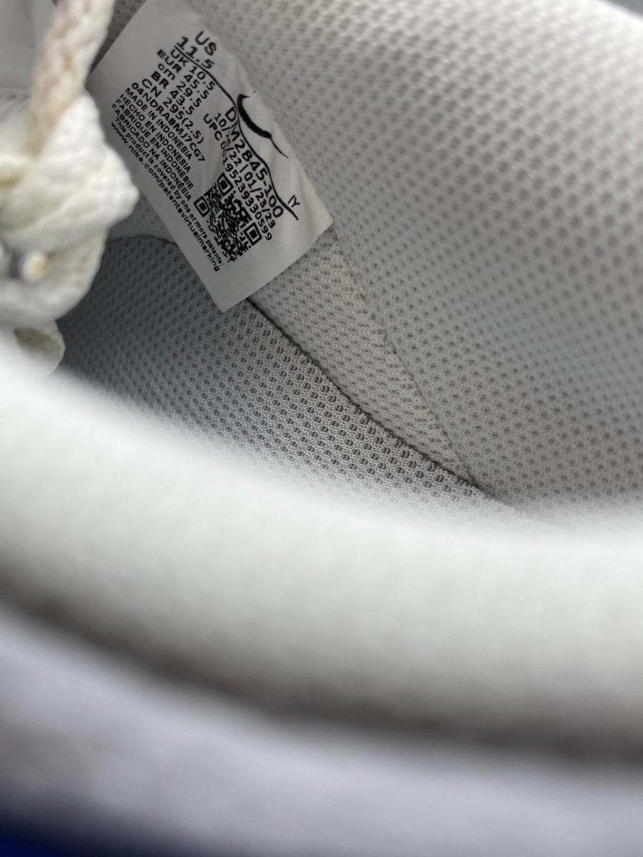 Nike Air Force 1 Low 'White Game Royal' 11.5 (Moderately Worn Pre-Owned) - Image 8