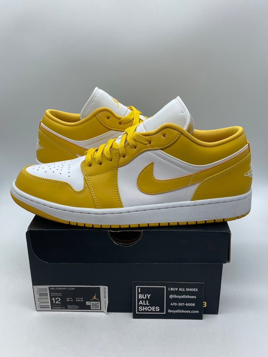 Jordan 1 Low Pollen 12 (Moderately Worn Pre-Owned) - Image 1
