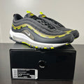 Nike Air Max 97 Undefeated Black Volt 10.5 (Lightly Worn Pre-Owned)NikeBlack/Volt/Militia Green - Image 1