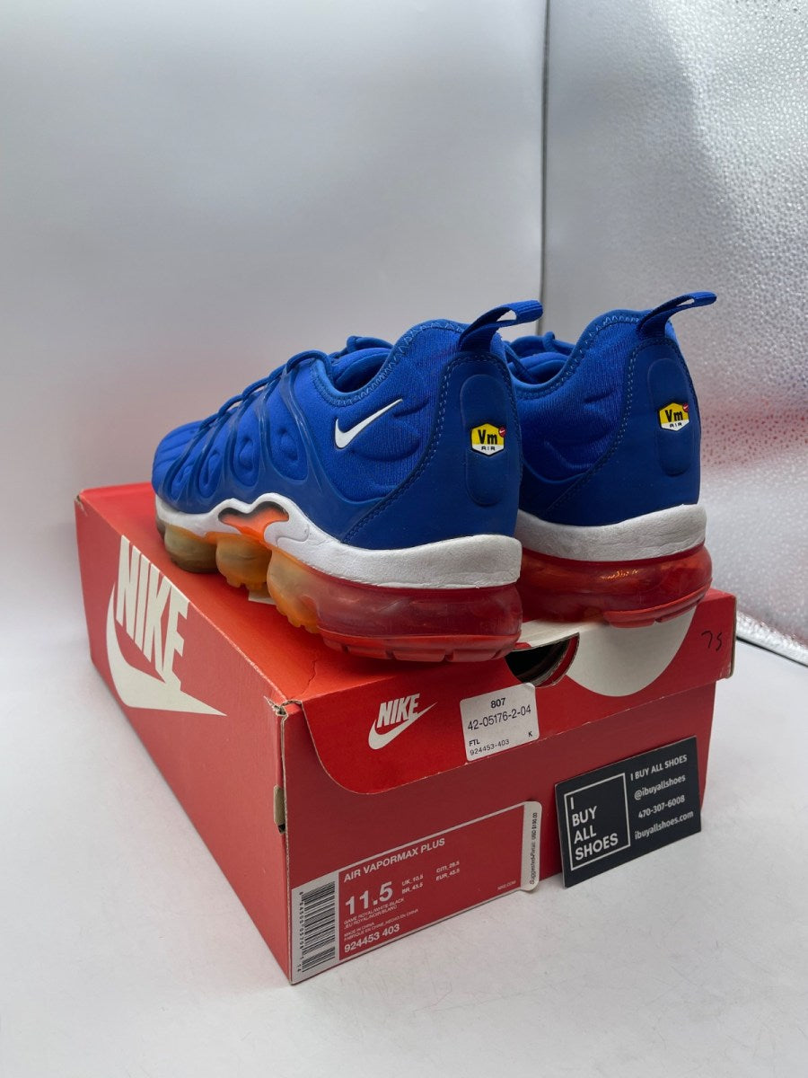 Nike Air VaporMax Plus Game Royal 11.5 (Moderately Worn Pre-Owned)