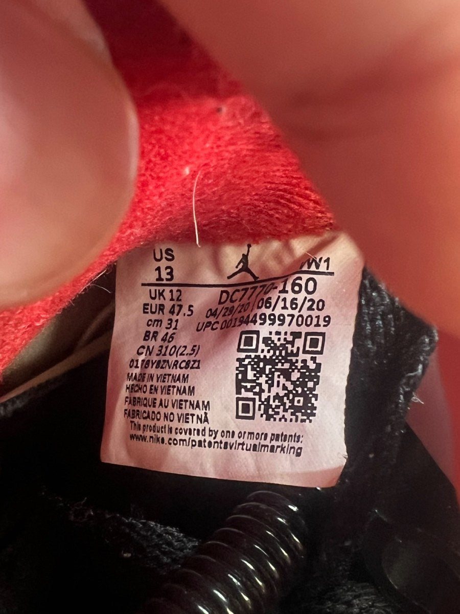 Jordan 4 Retro Fire Red (2020) 13 (Heavily Worn Pre-Owned) - Image 9