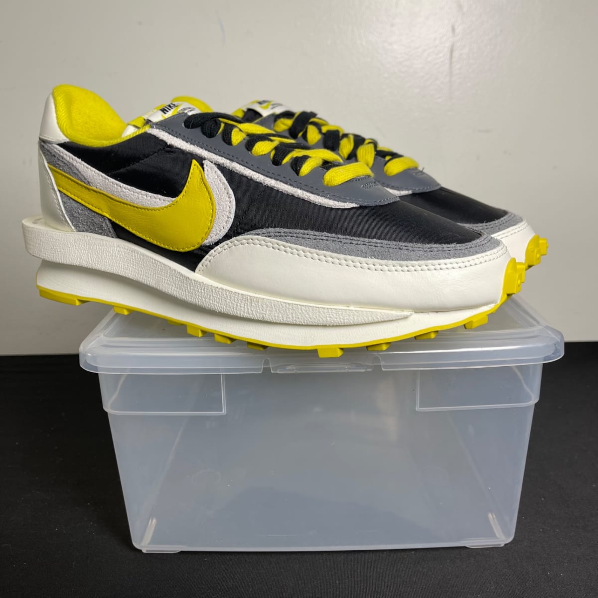 Nike LD Waffle sacai Undercover Black Bright Citron (Size 9.5) - aux