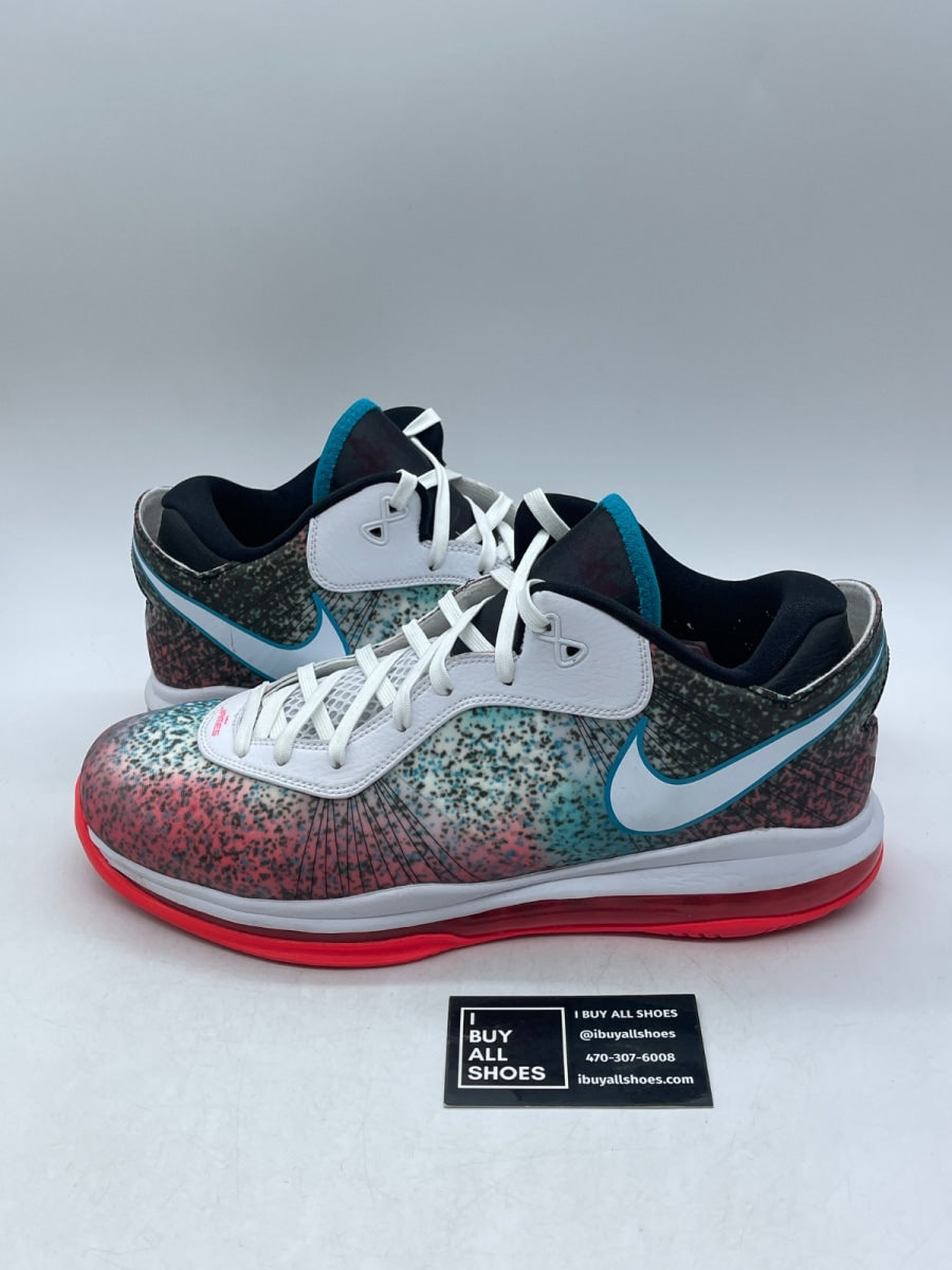Nike LeBron 8 V2 Low Miami Nights (2021) 13 (Moderately Worn Pre-Owned) - Image 1