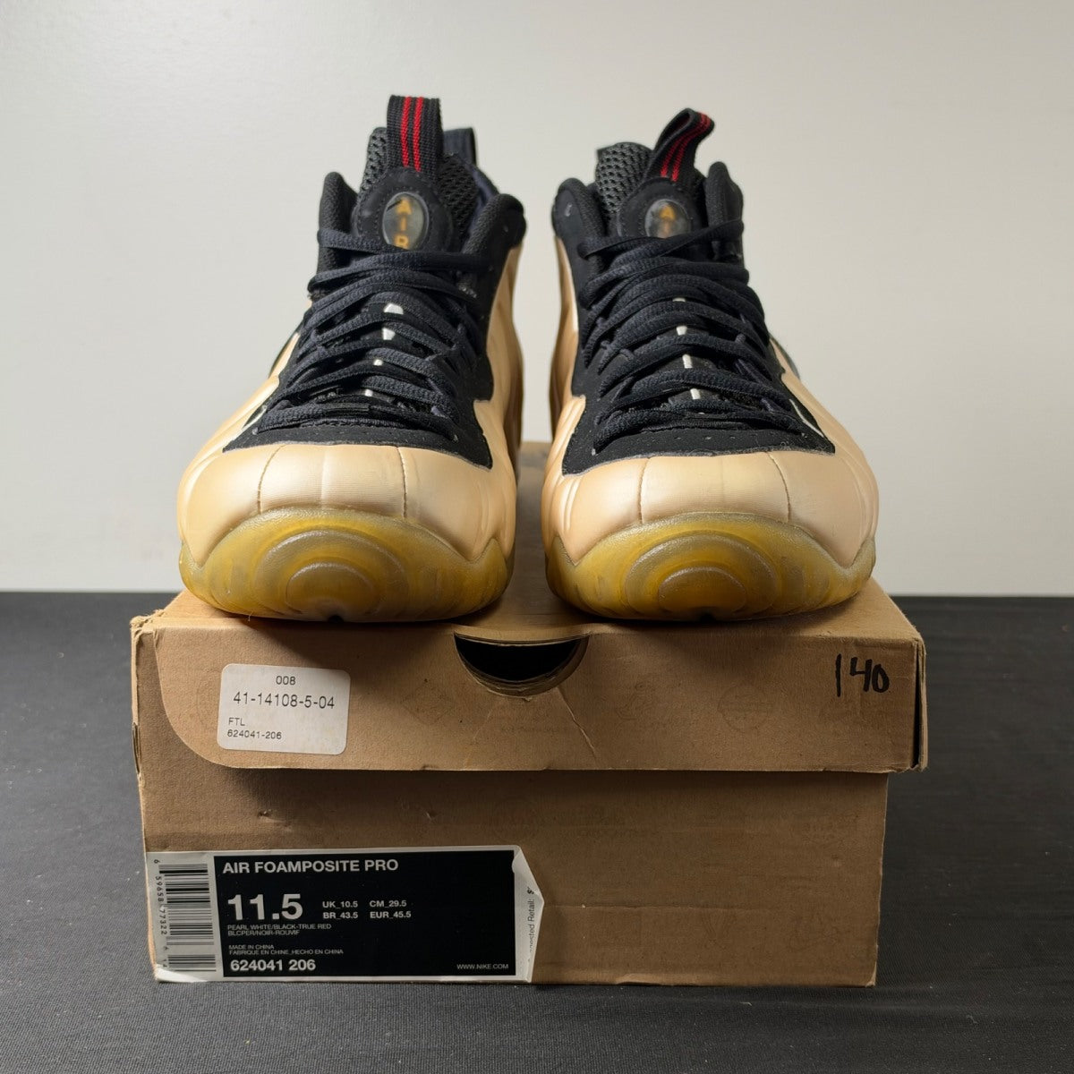 Nike Air Foamposite Pro Pearl (2010) (Size 11.5) - Image 2