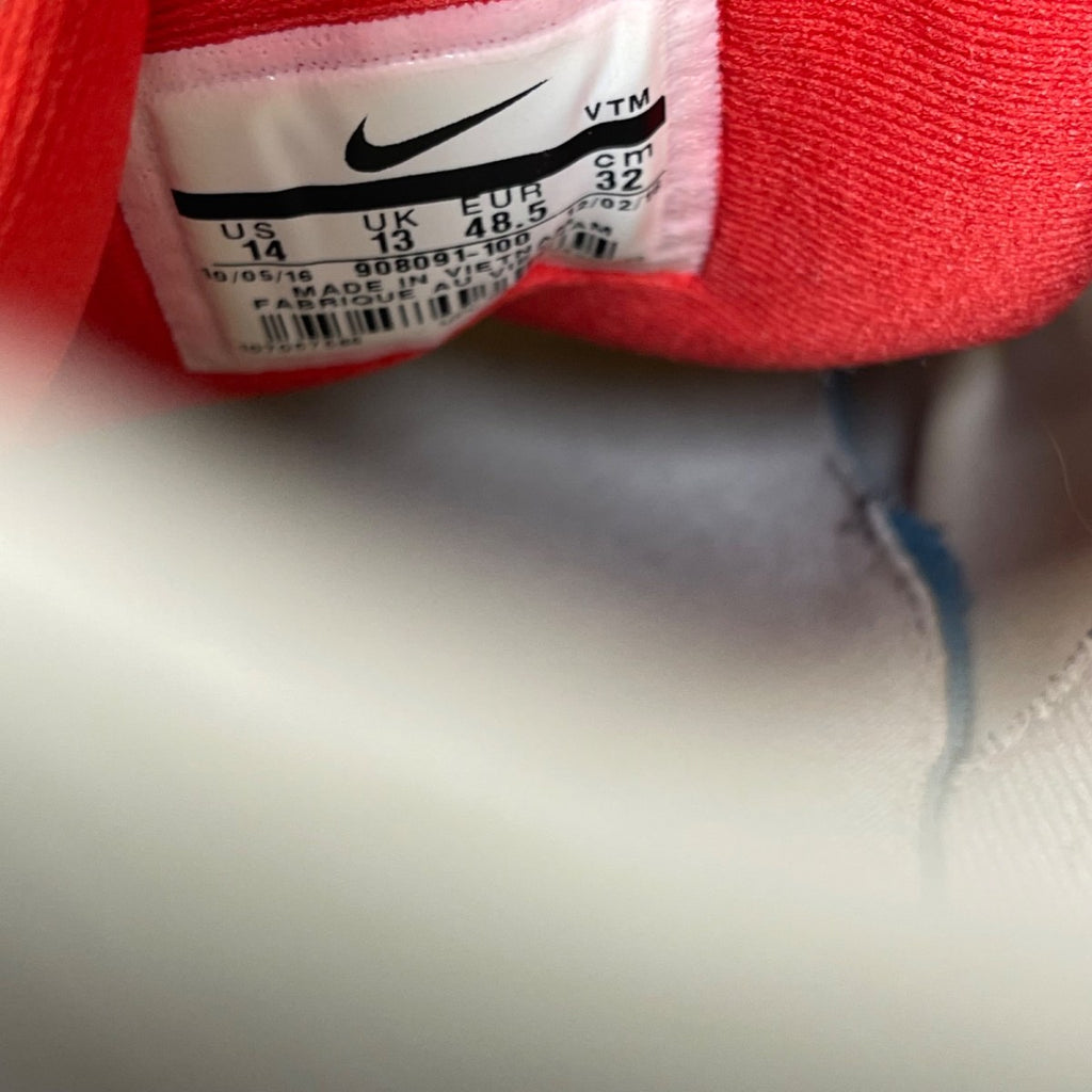 Nike Air Max 1 Ultra Air Max Day Red (2017) 14 (Moderately Worn Pre-Owned)NikeWhite/University Red-Neutral Grey-Black - Image 6