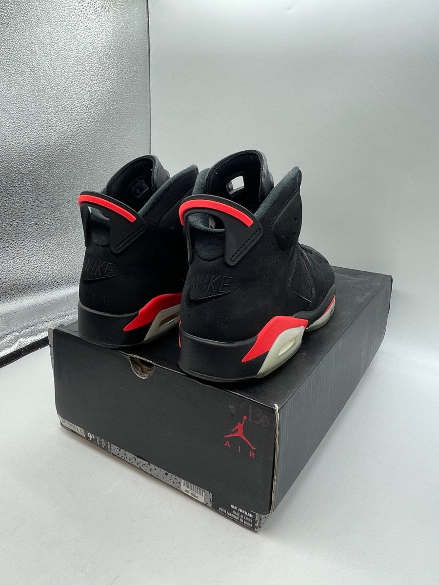 Jordan 6 Retro Black Infrared (2019) 9.5 (Moderately Worn Pre-Owned)JordanBlack/Infrared - Image 5