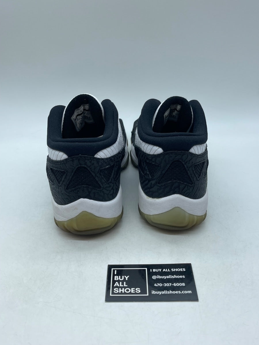 Air Jordan 11 Retro Low IE 'White Black' 9 (Moderately Worn Pre-Owned) - Image 3