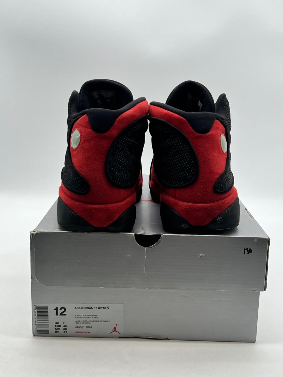 Jordan 13 Retro Bred (2017) 12 (Moderately Worn Pre-Owned)JordanBlack/True Red-White - Image 5