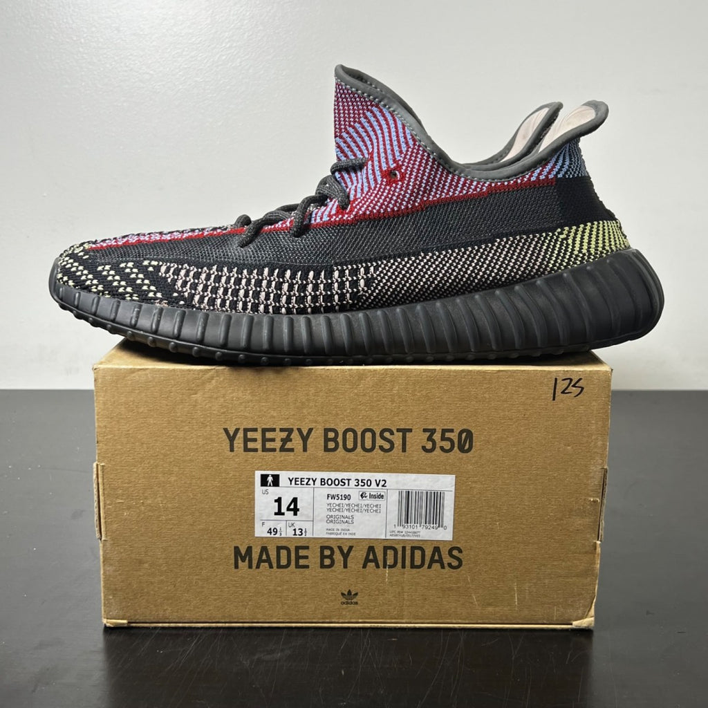 adidas Yeezy Boost 350 V2 Yecheil (Non-Reflective) (Size 14) Lightly Worn - Image 3