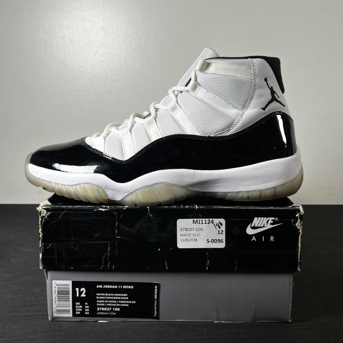 Jordan 11 Retro Concord (2018) (Size 12) - Image 3