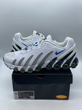 Nike Air Max Dn8 Patta White Metallic Silver 11 (Moderately Worn Pre-Owned)NikeWhite/Metallic Silver/Black/Game Royal - Image 1