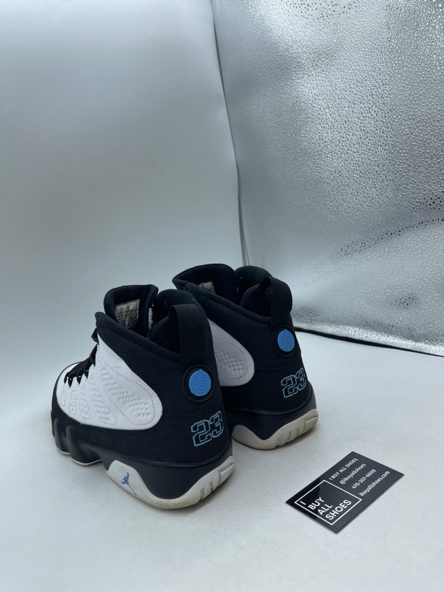 Jordan 9 Retro University Blue 10 (Moderately Worn Pre-Owned) - Image 4