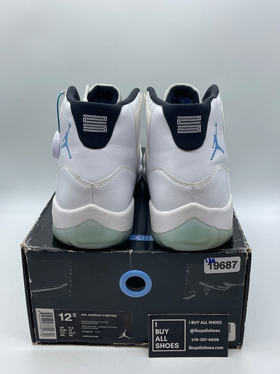 Jordan 11 Retro Legend Blue (2014) 12.5 (Moderately Worn Pre-Owned) - Image 3