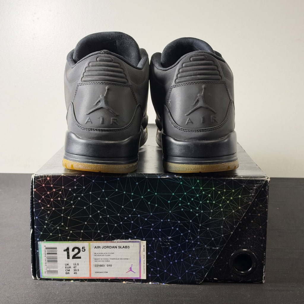 Jordan 3 Retro 5Lab3 Black (Size 12.5) - aux
