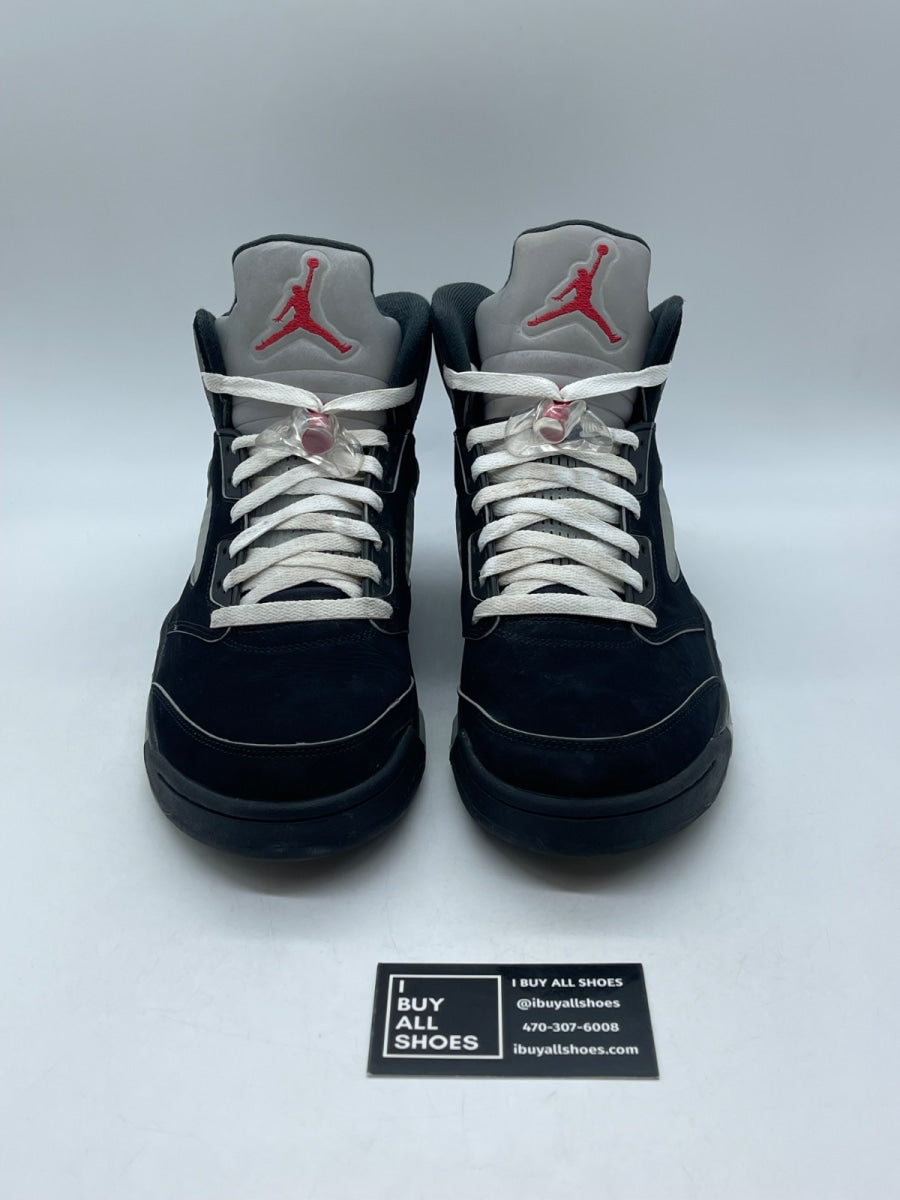 Jordan 5 Retro OG Black Metallic Reimagined 11.5 (Moderately Worn Pre-Owned) - Image 2