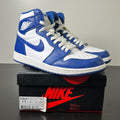 Jordan 1 Retro Storm Blue 11 (Moderately Worn Pre-Owned)JordanBlue/White-Storm Blue - Image 1