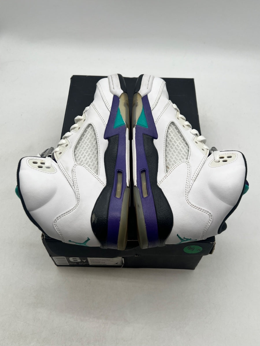 Jordan 5 Retro Grape (2013) (GS) 6Y (Moderately Worn Pre-Owned) - Image 8