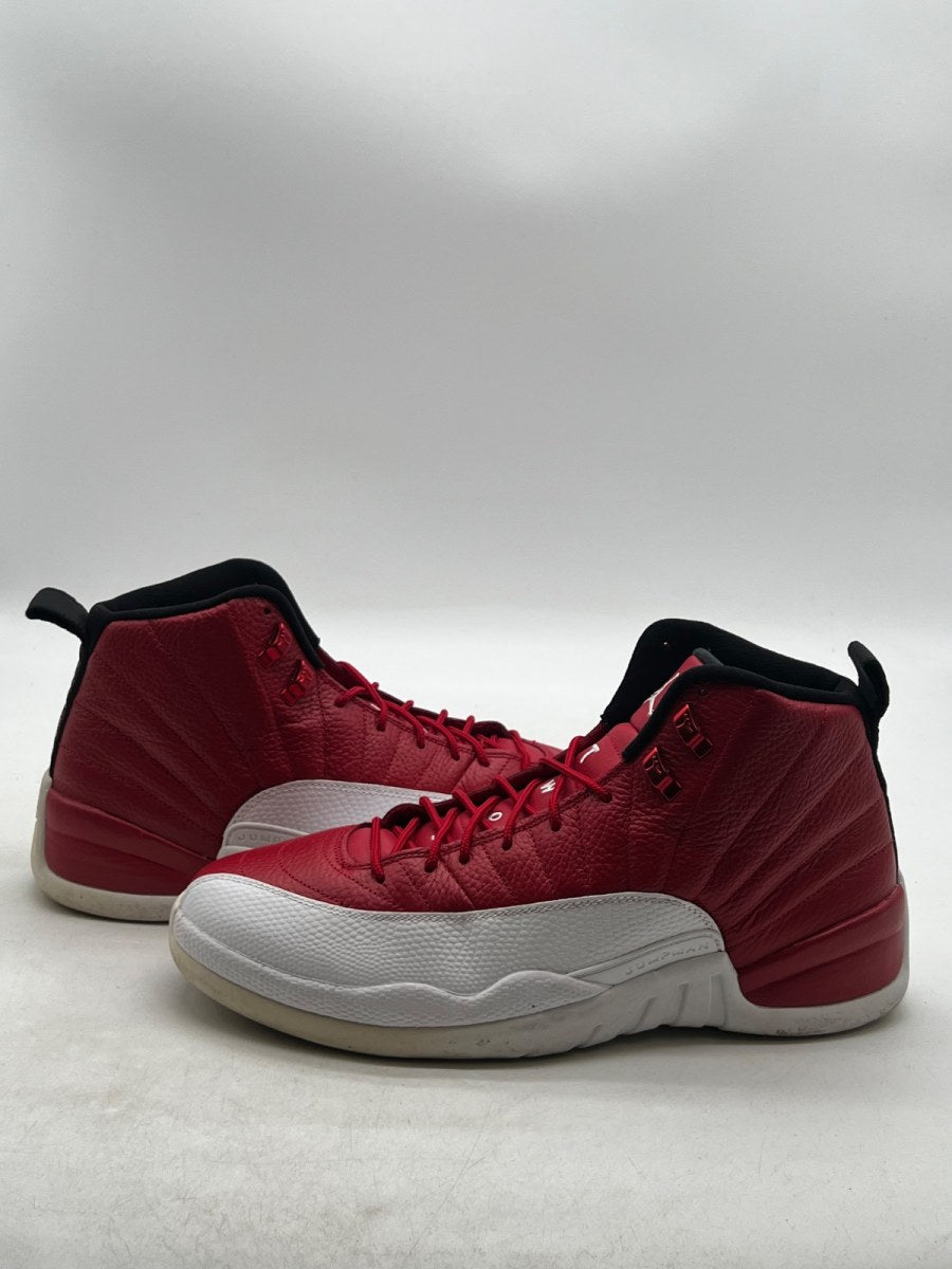 Jordan 12 Retro Gym Red 12 (Moderately Worn Pre-Owned)JordanGym Red/Black-White - Image 1