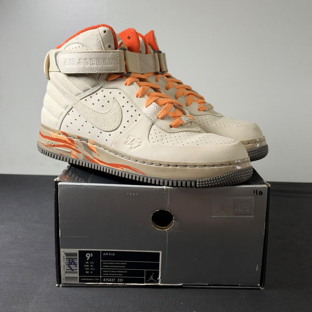 Air Jordan Force 8 'Birch Firepit' (Size 9.5) - Image 1