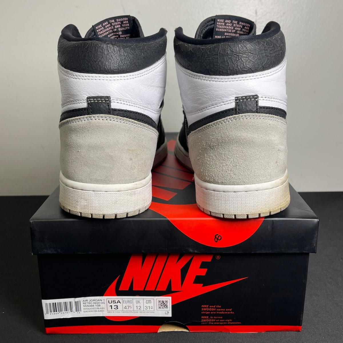 Jordan 1 Retro High OG Bleached Coral (Size 13) - aux